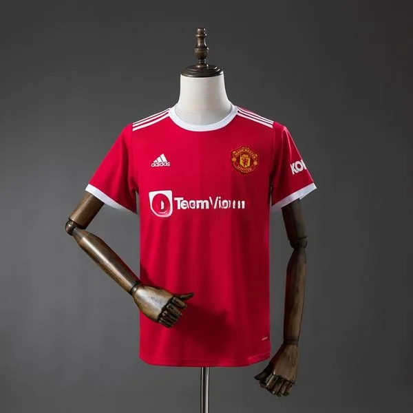 Camiseta de fútbol Manchester United 2021/22 LOCAL MANGA CORTA VERSION FAN